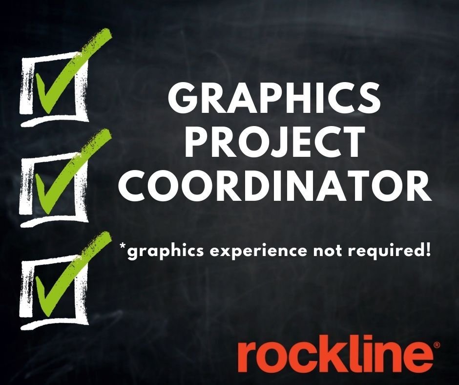 Rockline WI has an immediate opening for a project coordinator to help support our graphics team. Join a fabulous graphics team at a top notch company! Apply today. rocklineind.com
#peoplewhomakeitright