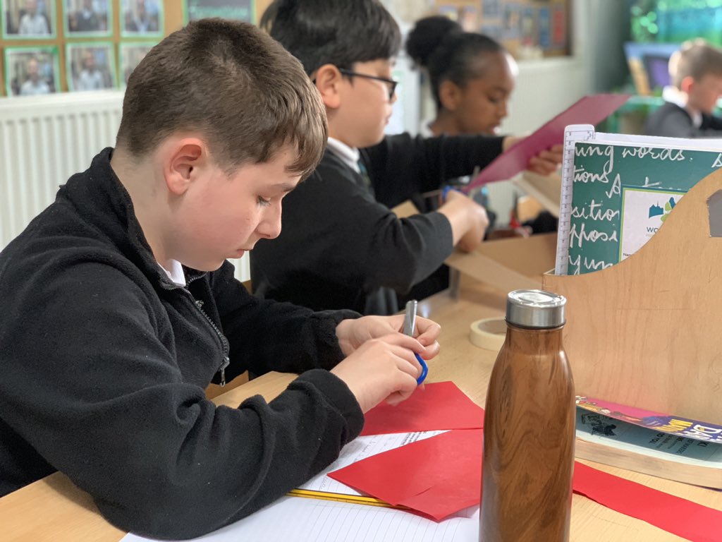 Today, Cedar tree made Viking long boats; they showed excellent collaboration skills.
