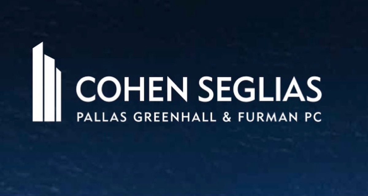 Thank you to Cohen Seglias for your continued support throughout the year and for being a 2021 Gold sponsor!