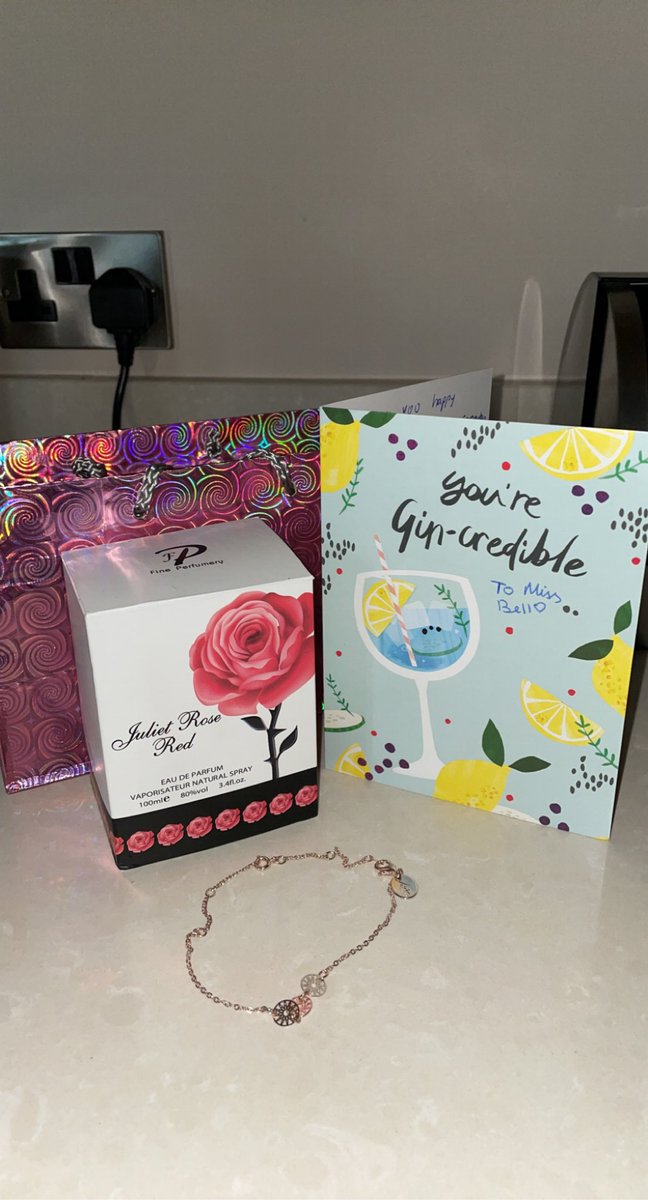 MissBellPETeach's tweet photo. There are two girls in year 7 who are the sweetest little human beings. They’ve bought me two birthday cards this week and a present (perfume and a friendship anklet bracelet). I love my job 🥰 https://t.co/rDDgcQqH5P