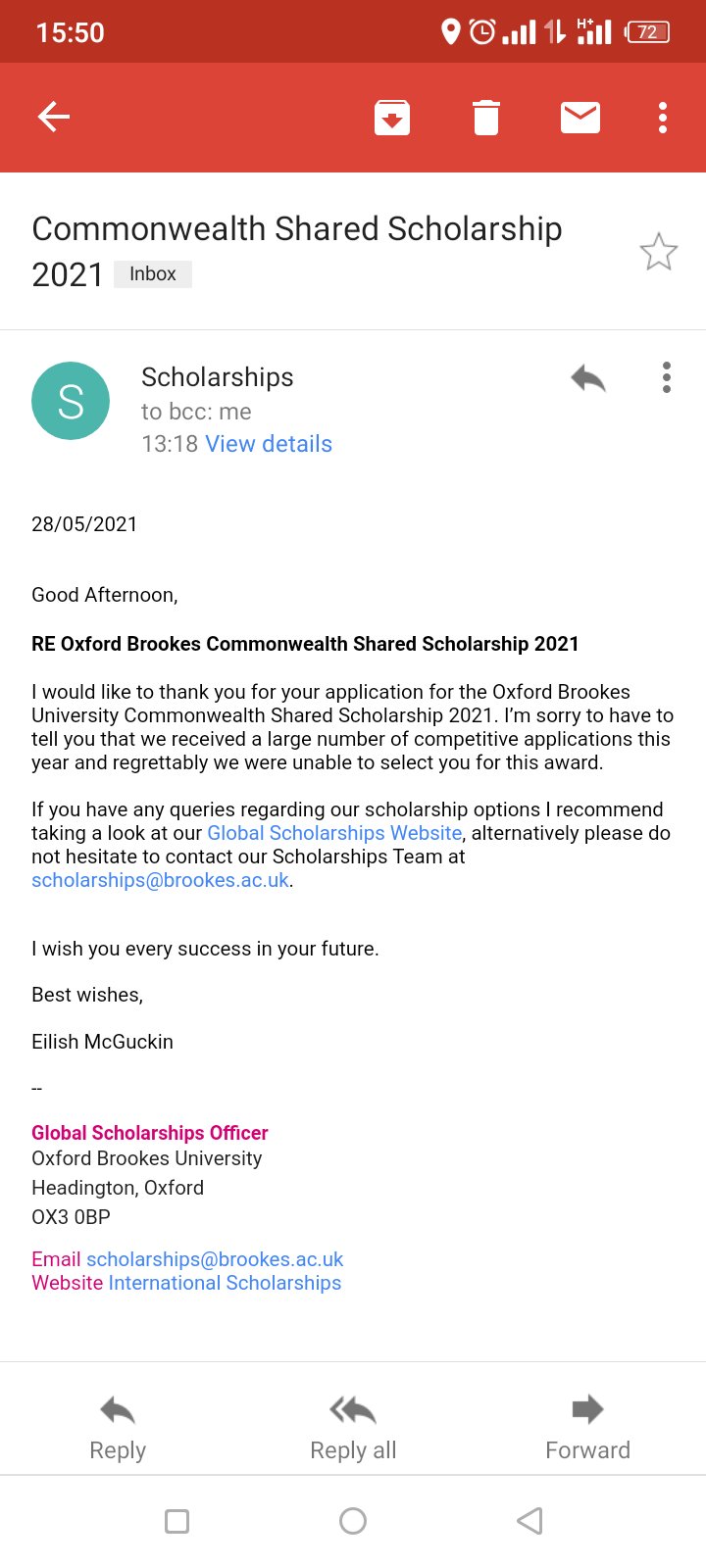 Scholarship Rejection Letter3