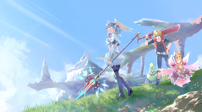 ゼノブレイドDE
発売1周年おめでとうございます!
#XenobladeDE_fes21 