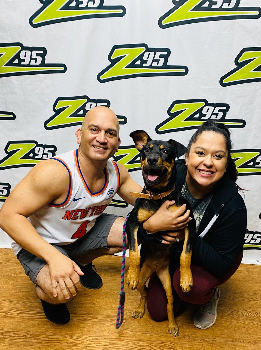 gchscc1945's tweet image. Gino and Erika got to know Samie this morning on HOT Z95! Samie is the sweetest pup and she is hoping you'll give her the furever home she's been waiting for! If you'd like to adopt Samie, call 361-225-0845 or visit gchscc.org!
#hotz95 #coastlifecreditunion #gchscc