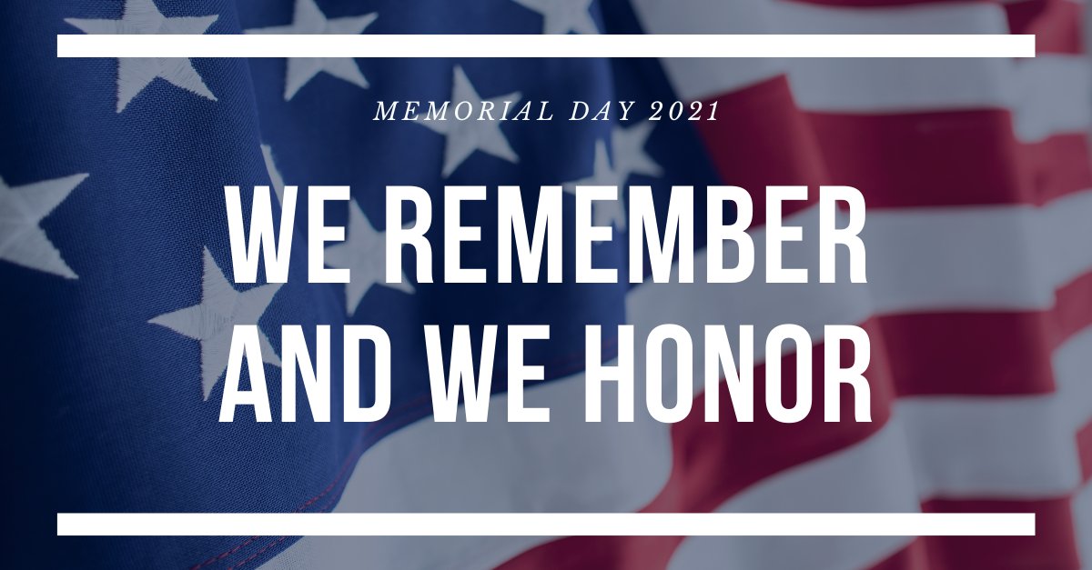 escspectrum's tweet photo. Memorial Day is a time to remember and honor those who have died while serving our country. All of us here at ESC Spectrum wish everyone and their families a safe and happy Memorial Day Weekend.
#escspectrum #memorialday #memorialdayweekend #honorthebrave #freedom https://t.co/Dq3MCNPC0F