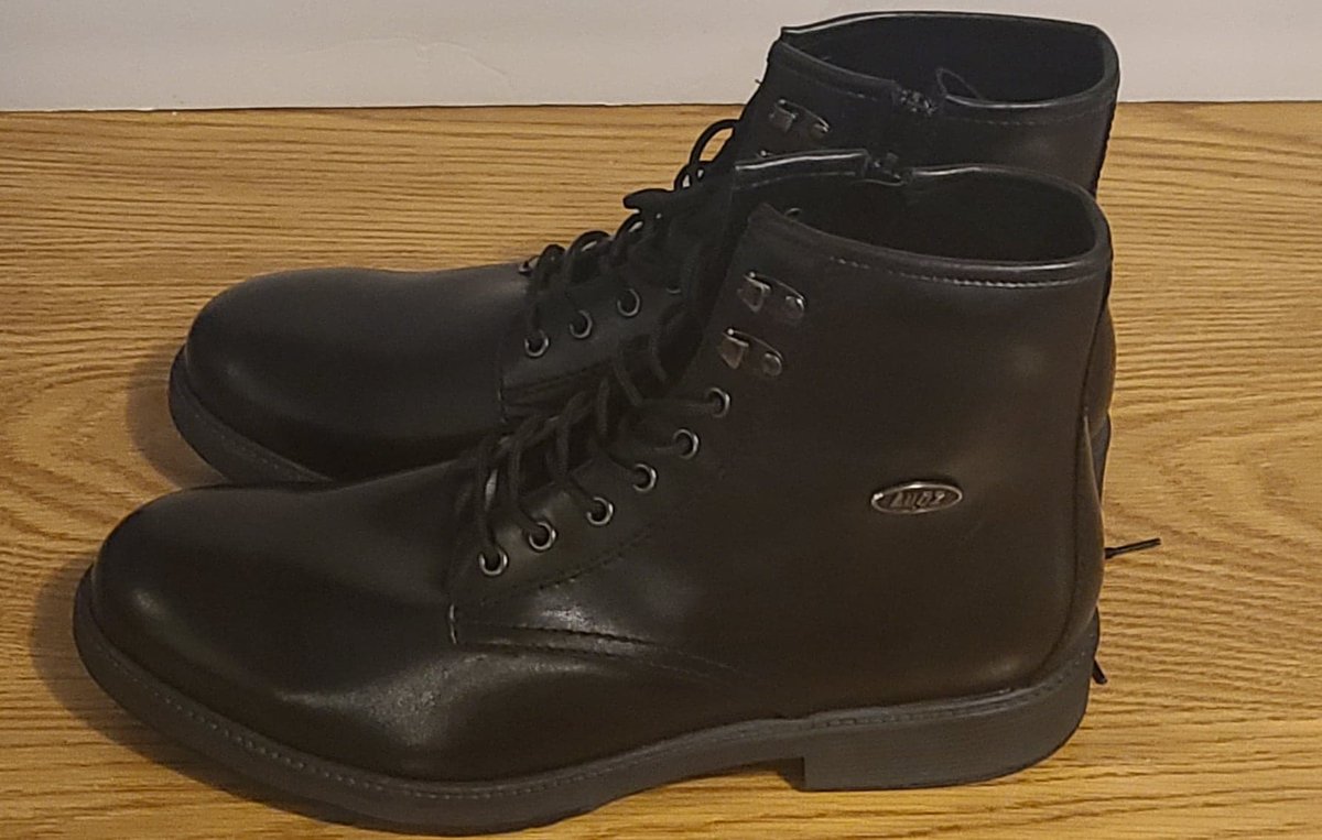Lugz Men’s Elmridge 6 inch Boots Perfect for Father’s Day!! w/ zipper lace up &amp; speed hook, breathable shaft, lined tongue, edged w/ binding also memory foam footbed all for #Dad! #LugzNYC #FathersDay  #fathersdaygifts #boots #father #Fathersdaygiftguide momstograndma.com/2021/05/lugz-m…