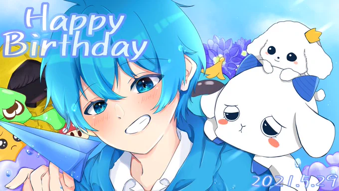 ころんくん25歳のお誕生日おめでとうございます‼︎💙✨毎日ころんくんの活動に笑顔と勇気をもらっています‼︎カッコよくて最高でヒーローなころんくんが大好きです‼︎生まれてきてくれてありがとうございます☺️💙

#ころんくん誕生祭2021
#すとぷりギャラリー #ころんくん 