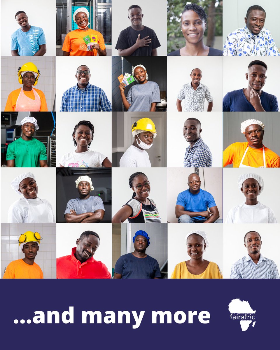 fairafric's tweet image. Last year, our dream of having our own solar-powered chocolate factory in Ghana became reality.  To produce fantastic chocolate, you need not only a factory and good machines - but also great people. And today we would like to introduce them to you.. 🍫

 bit.ly/3fQcFSZ