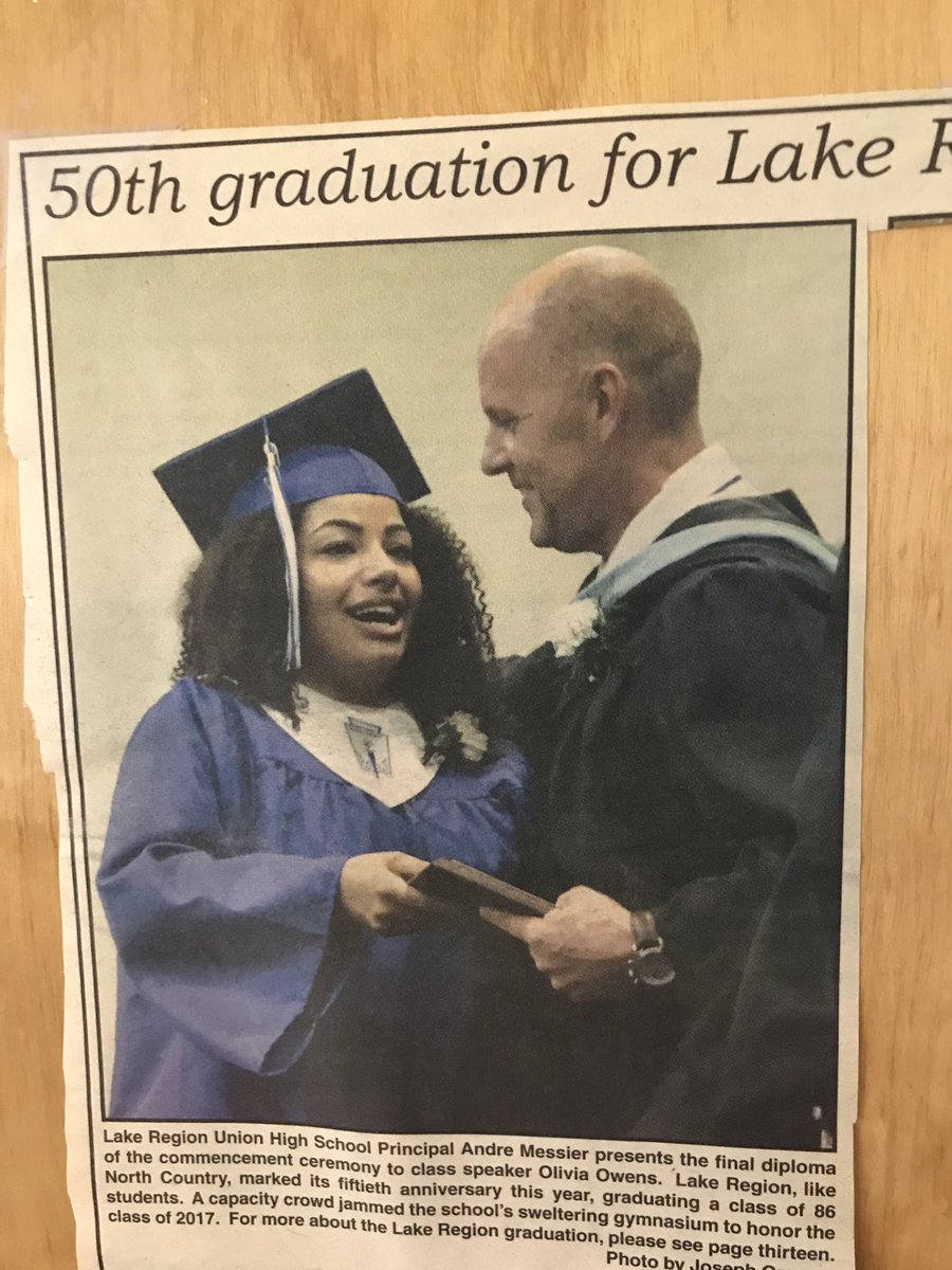 LRMess00's tweet photo. Congratulations Olivia! Hard to believe it was four ago that you graduated from LR. #LRPride https://t.co/KEMOoFFfge