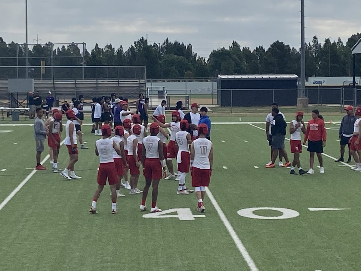 bronchosodessa's tweet image. A little 7 on 7 action today!!  #allin #1of4 #gobronchos