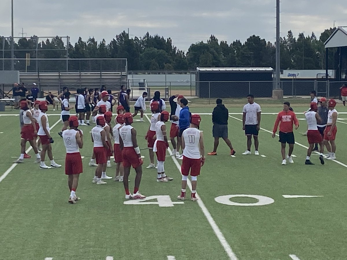 bronchosodessa's tweet image. A little 7 on 7 action today!!  #allin #1of4 #gobronchos