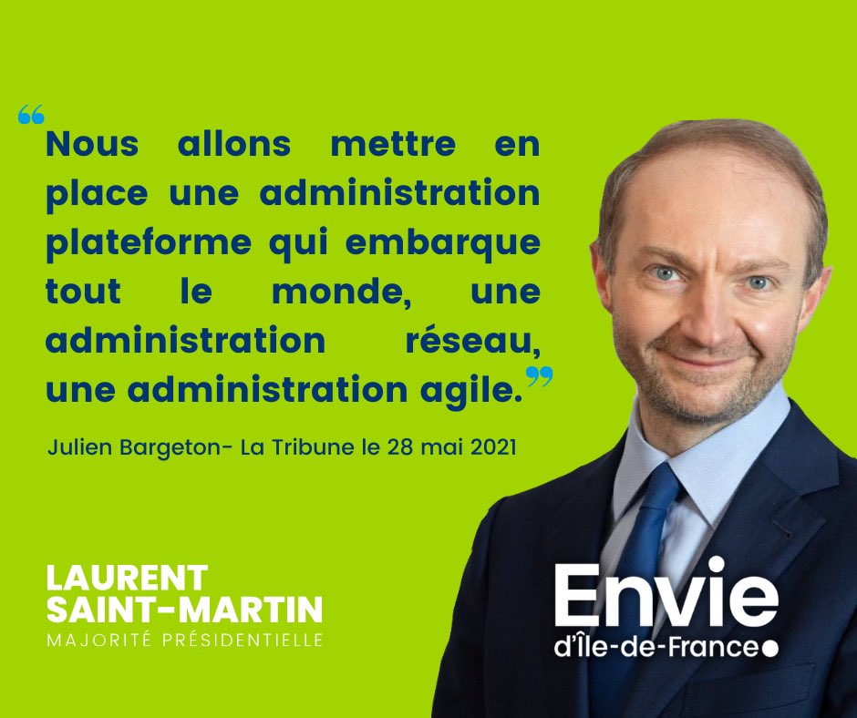 JulienBargeton's tweet image. Dépenser les fonds européens en #IDF, incuber des experts dans l’administration, préparer le #teletravail, dans les #tierslieux, faire un service public plateforme pour les #TPE : merci @LaTribune pour cet entretien nourri avec @MarleneSchiappa sur l’économie pour #regionales2021