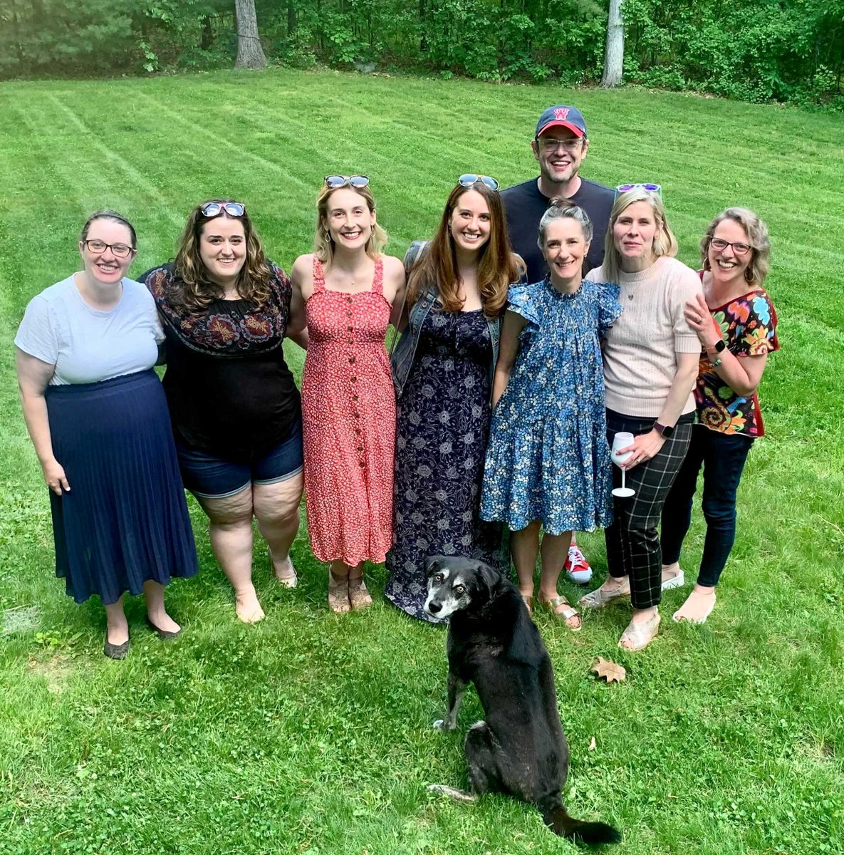 InkhousePR's tweet photo. We missed each other! Some of our #MetroWestBoston colleagues reunited last night after a year of working from home. The whole team is looking forward to getting back into the office soon. #vaccinated https://t.co/qwW4QTk5Ih