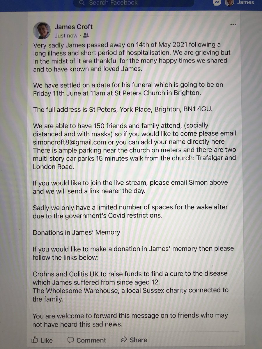 James Croft tweet media