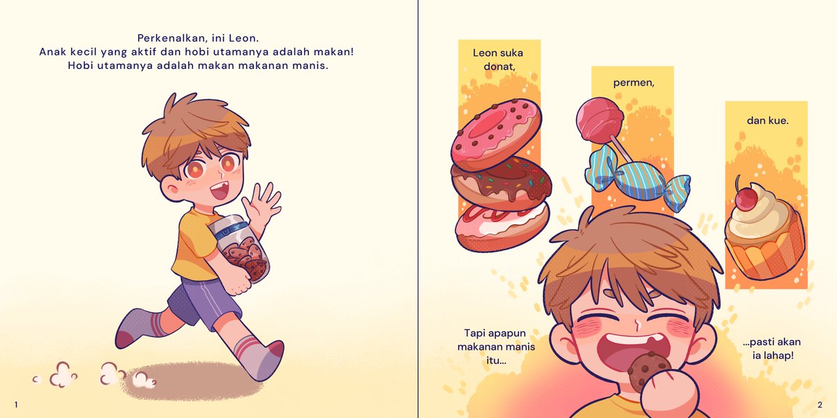 sharing my children books illustration assignment ✨✨ don't forget to brush your teeth kids 👍
.
#ArtistOnTwitter