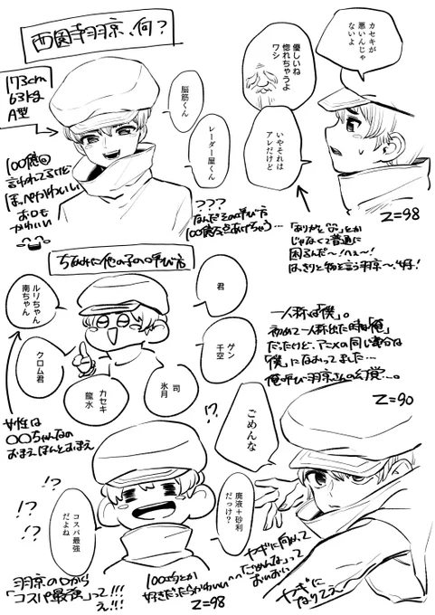羽京のここ好き 