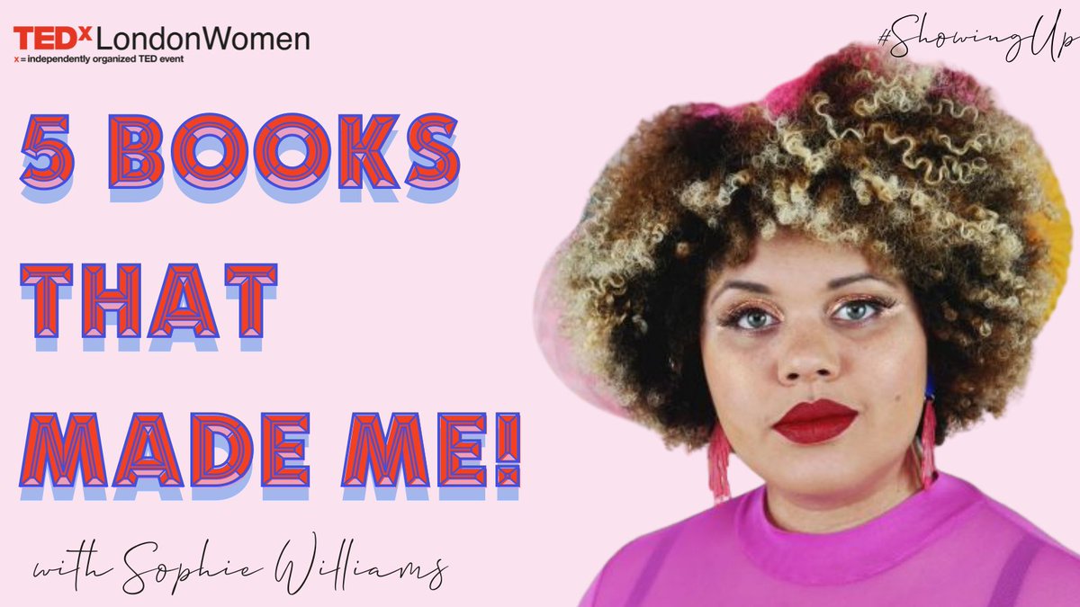 tedxlondon's tweet image. What do Michael Rosen, Margaret Atwood, Reni Eddo Lodge, Erica Cerulo, Claire Mazur &amp;amp; Angela Davis have in common? 🤔

They’re #authors of #books that made Sophie Williams who she is today! 📚

Sophie explains why in our latest blog 👉buff.ly/3oU8v0C