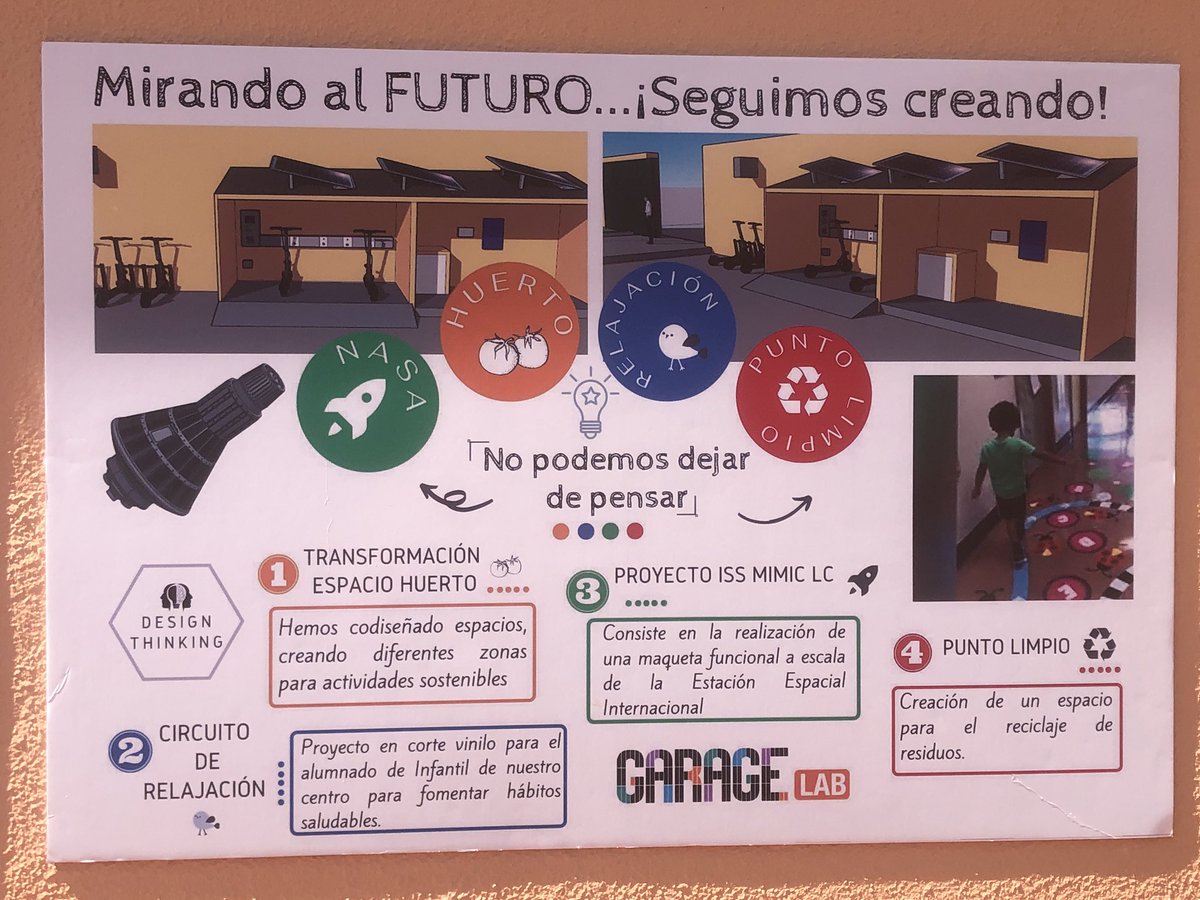 salesianosLC's tweet photo. #Colegio Carteles explicativos del #GarageLabs en @salesianosLC https://t.co/jScp5AvYYn