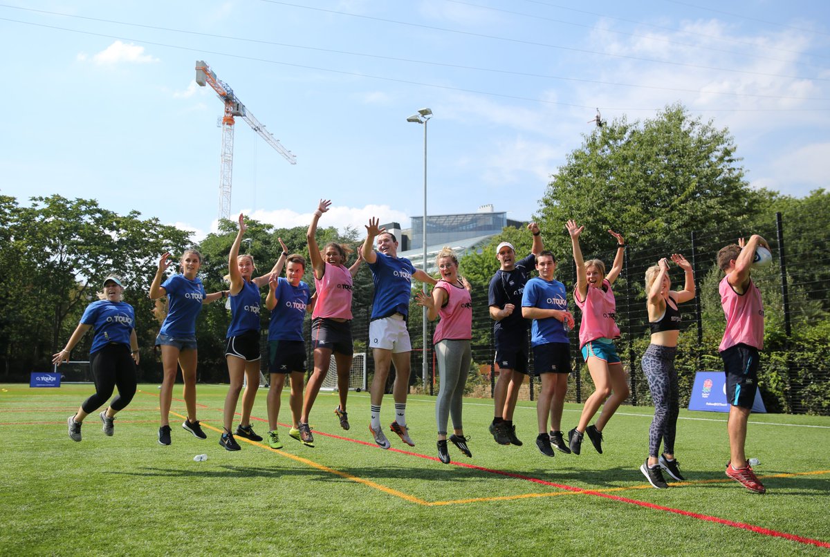 T1RugbyEngland's tweet image. It's beginning to feel a bit like summer 🌞

...and #O2Touch is the perfect way to keep fit and have fun over the next couple of months 🙌

Find a session near you today at o2Touch.co.uk 

#FridayFeeling