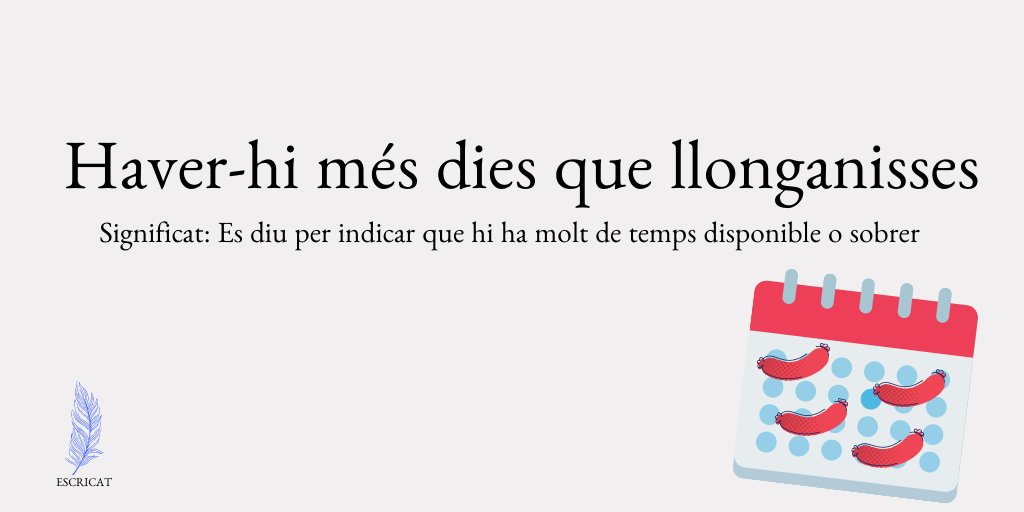 escricat's tweet photo. Setena frase feta de l'#escricat!🗓️ https://t.co/vk7lO6XnSf