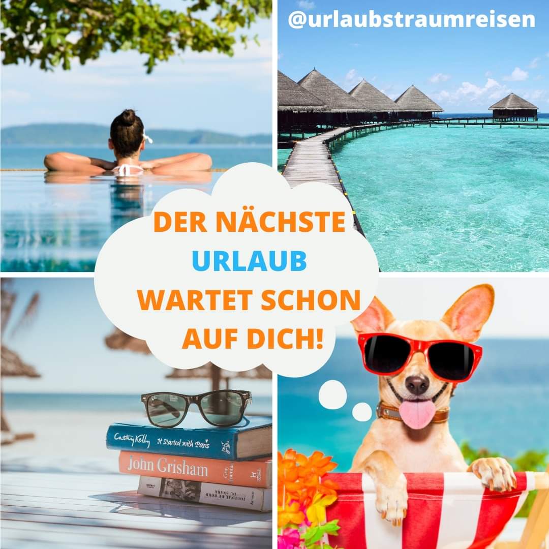 DER NÄCHSTE URLAUB WARTET SCHON AUF DICH! 
SMART-BERATUNG VOM URLAUBSPROFI bequem vom Sofa aus urlaubstraumreisen.de
#Urlaub #travel #Reise #holiday