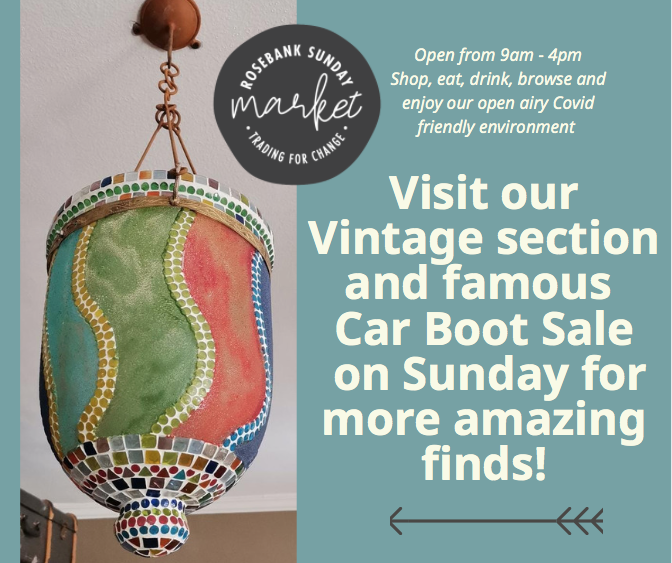 You just never know what incredible items you might find in our Vintage or Car Boot Sale areas.

Join us from 9am - 4pm this Sunday to discover some treasures...

Level 4 undercover parking, Rosebank Mall, Johannesburg

#RSMCarBootSale