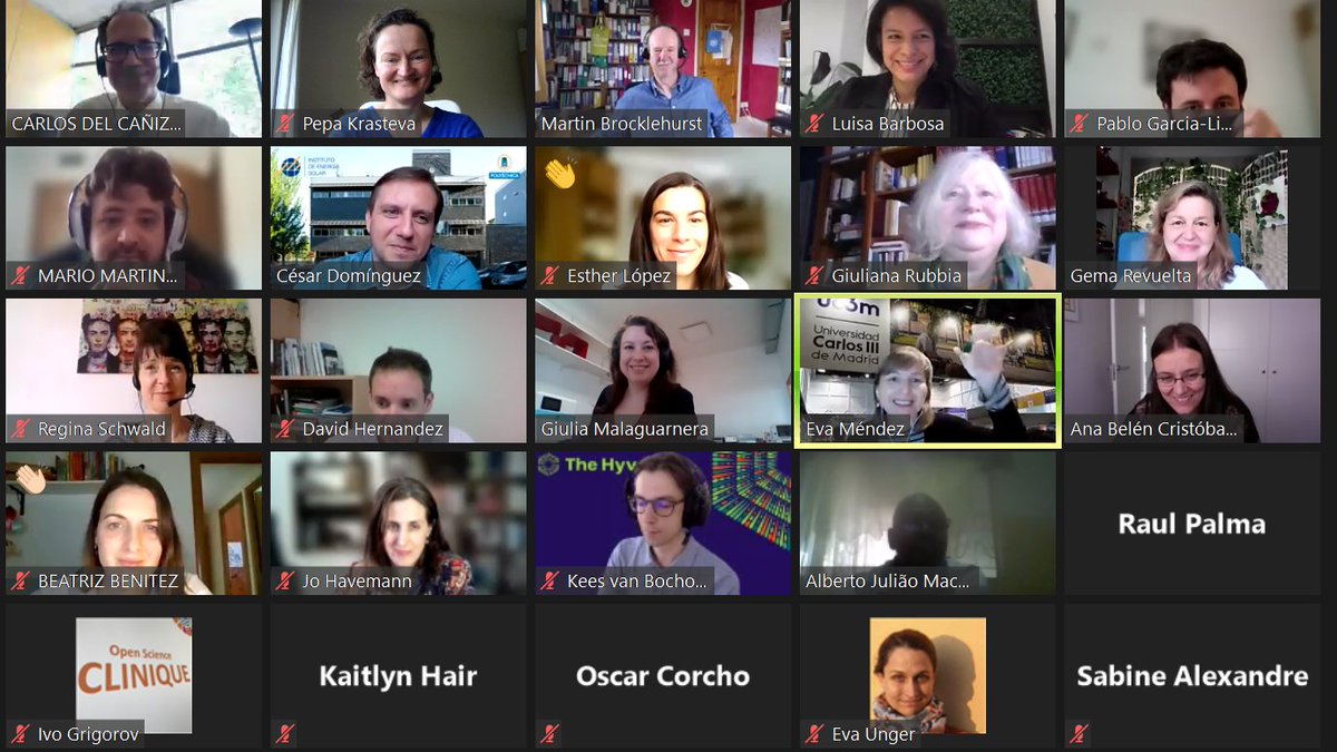 KrastevaP's tweet image. Over💯participants joined @ProjectGreco final event today on inspiring #researchers to use #OpenScience
@evamen-dez said: &quot;#Science is like 🪂! If it is not open, it is not going to work!&quot;