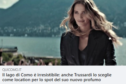 La casa di moda Trussardi ha scelto il Lario come scenario per la pubblicità del nuovo profumo.
Vip della moda, del cinema e della musica... tutti si innamorano del nostro amato lago e noi siamo d'accordo con loro 👉bit.ly/3vB8IbO 
#28maggio #LagodiComo #LakeComo #wow