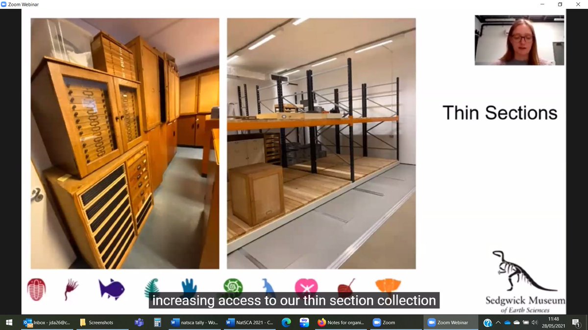 Nat_SCA's tweet photo. Our #NatSCA2021 adventure now takes us on a tour of the new collections buildings at @SedgwickMuseum by @clhodgson93 and @DevereuxHelen, with newly built and refurbished spaces, for specimens, archives, research rooms and conservation labs. https://t.co/wtzzRCM4yA