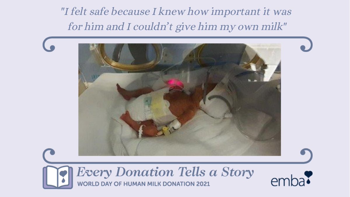 MilkBanksEMBA's tweet photo. Day 28: This baby boy from Croatia developed complications including NEC. His mum believes her son is alive today with the help of over 10 litres of #donormilk he received in NICU. Please read and help us share her thanks: https://t.co/egAgvksoL7
#WDHMD #everydonationtellsastory https://t.co/IvzAFBYR88