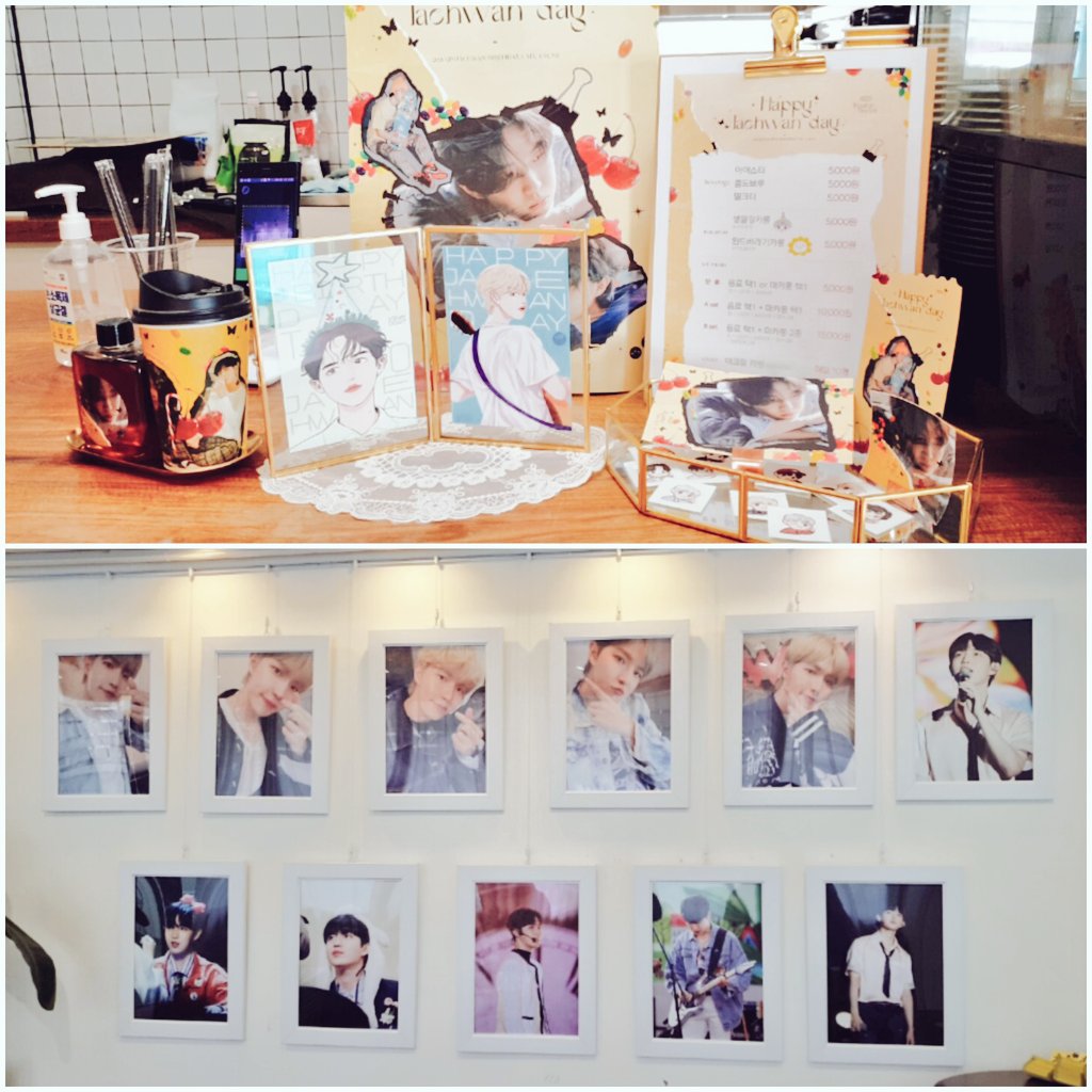 🎉 생일카페투어-<a href="/lax4dolcevita/">환자</a> <a href="/tel_jh/">텔</a> 

막상 도착하면 먼 거리가 아닌데! 길치는 매번 헤맨다...💦 헤맸는데도 선착! 올해 처음이야😂
 민트색감과 예쁜 배너가 눈에 띄고! 안에 가득한 재환이로 침침한 눈이 더욱 눈이 트이는 카페였다! 텔님 스티커도 ㅎㅎ! 

#재환이로_인해_내_인생은_재탄생