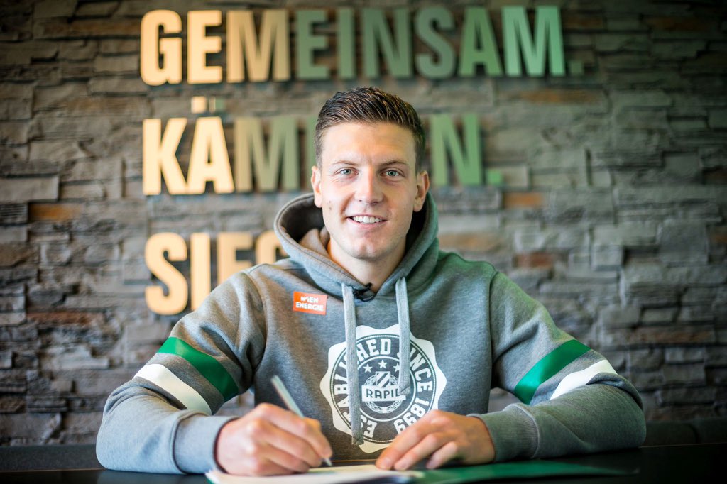 Good luck to former #THFC man @kevinwimmer27 who has signed for Austrian side SK Rapid Wien. ✍️⚽️