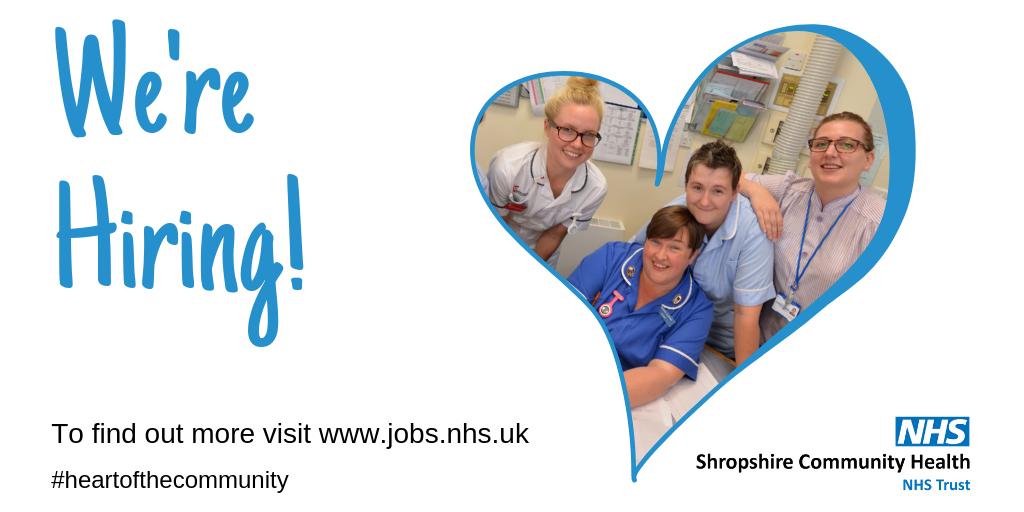 SCHT_Jobs's tweet photo. Exciting new opportunity for an Occupational Therapist to join the South East Neighbourhood Team to develop a role focusing on Palliative Care: https://t.co/L9GhqO3x7h @ShropCommHealth https://t.co/h7GF6MKXHf