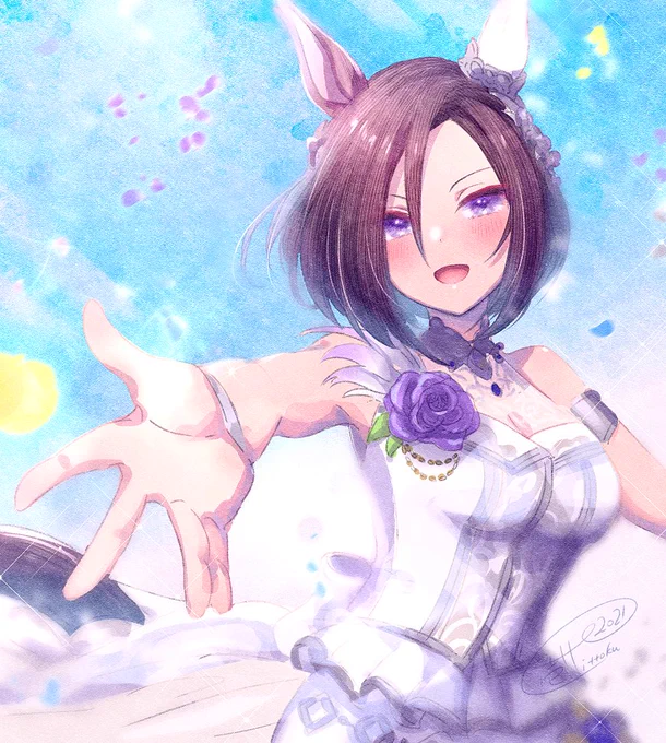 花嫁衣装エアグルーヴ #ウマ娘 