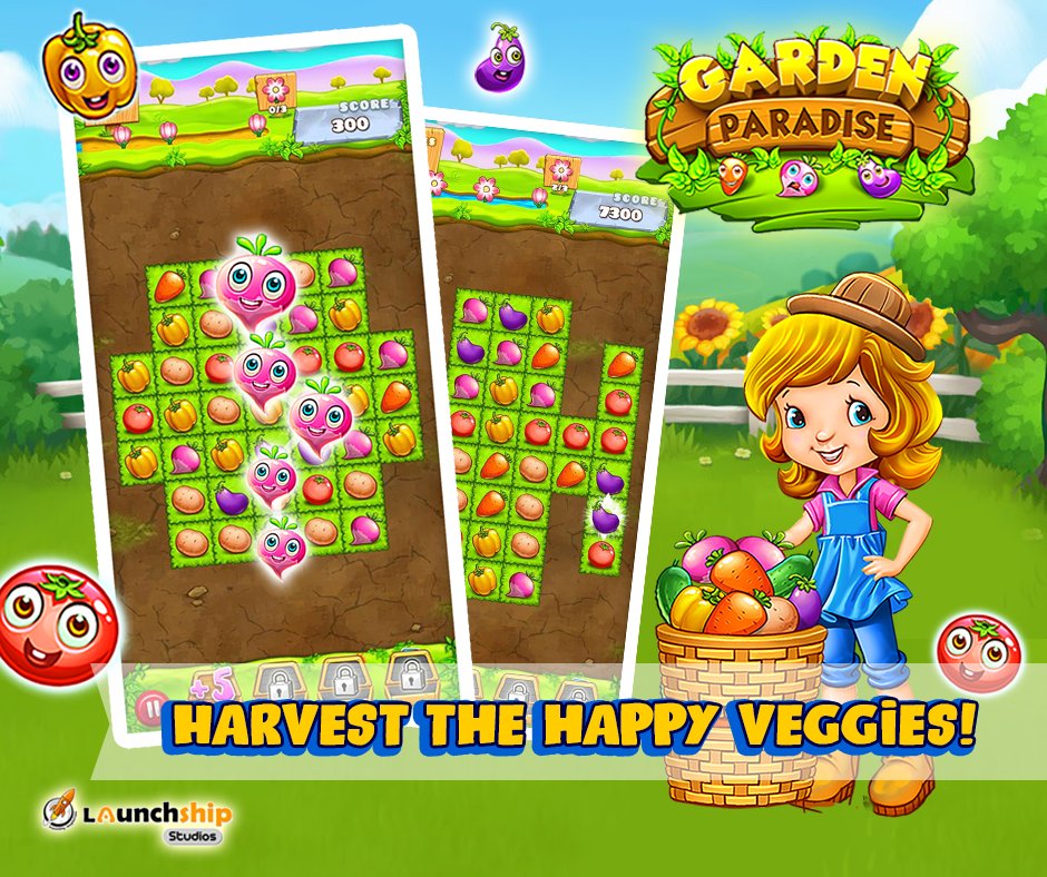 launchships's tweet photo. Join the Balloon Burst Paradise and fly high with the top scores!
#Android: https://t.co/XgLsZz2fj0
#iOS: https://t.co/J5cJK8rdKd
#Gardenparadise #veggies #garden #harvest #match3game #puzzles #delightfulfruits #farmmania #challenging #launchshipstudios #funadventure https://t.co/IjDq5vrvNs