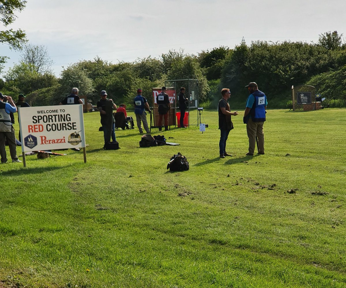 The #ClayShootingClassic 2021 is underway and the first clays have been shot!