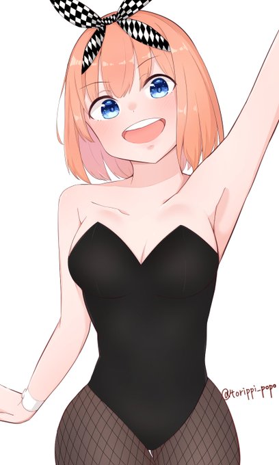トリ🕊️イラスト・漫画練習したい人さんがTwitterに投稿した中野四葉(五等分の花嫁)のイラスト。