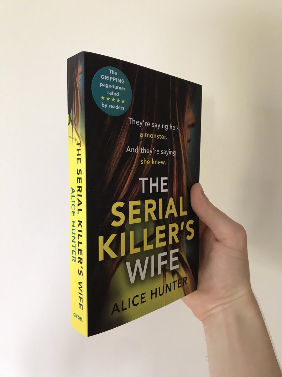 hookedfrompage1's tweet photo. Friday #giveaway

I have 1 copy of the new novel by Alice Hunter The Serial Killer’s Wife to #giveaway

To enter:

Follow @collinsjacob115 &amp; @Alice_Hunter_1 
RT this Tweet
Tag friends

Closes 23.59 pm UK time Monday, 31st May. UK entries only. One winner will be chosen at random. https://t.co/fKQgwzcQlZ