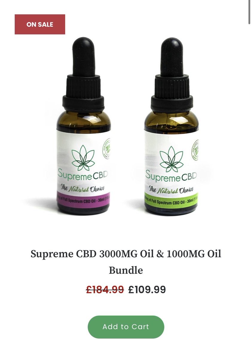 RETWEET this for me Please People 🙏🏻 MASSIVE opportunity today to get £185 worth of stuff for only £77 when you use code Fowler at checkout supremecbd.uk/collections/bu… this won’t last long so be quick not too miss out 🔥 <a href="/supreme_cbd/">Supreme CBD - UK’s #1 CBD OIL</a> Sale