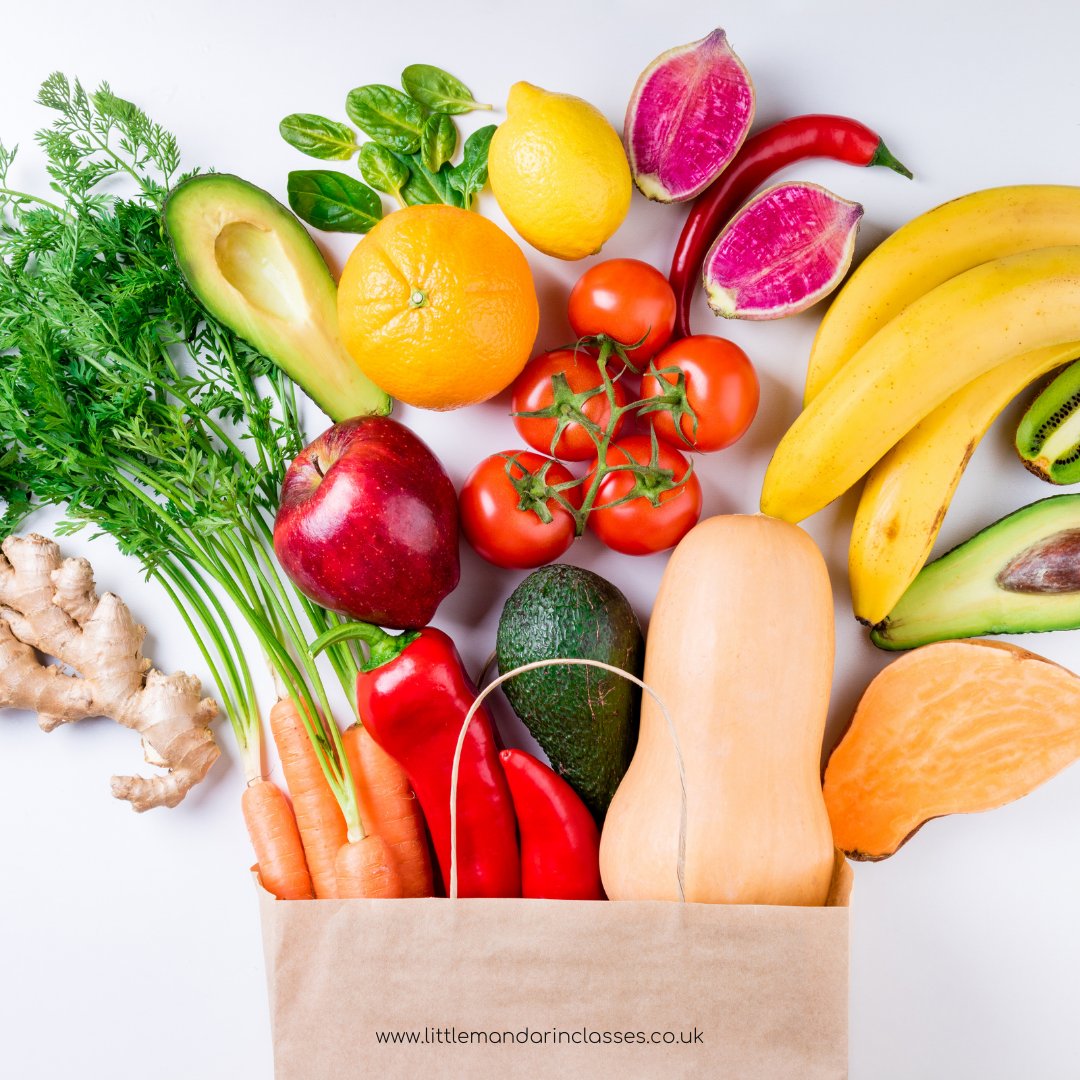 Here's a fun exercise to try out in the supermarket.

See if you can name the colours of the fruit and veg in Mandarin Chinese. This is a great way for children to apply their vocabulary to real life situations.
