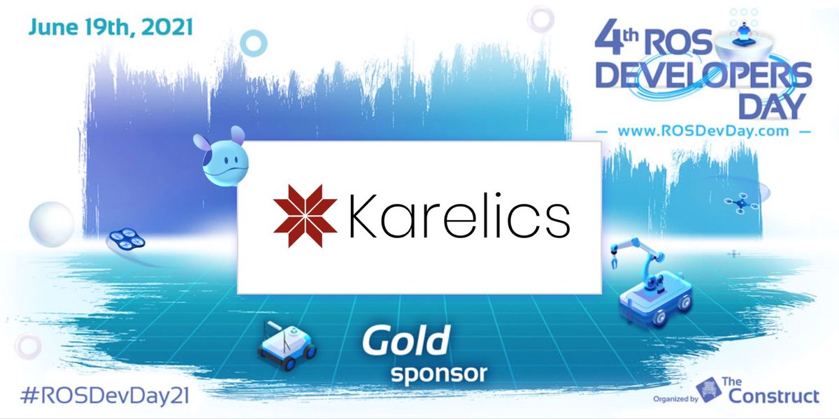_TheConstruct_'s tweet image. Shout-out to Karelics, Gold Sponsor at #ROSDevDay21!

Their ROS-based software, Karelics Brain, ensures your robot is smart &amp;amp; construction site-ready. Karelics Cloud manages your on-site robot fleet using an operator UI, optimized for construction workers👉karelics.fi