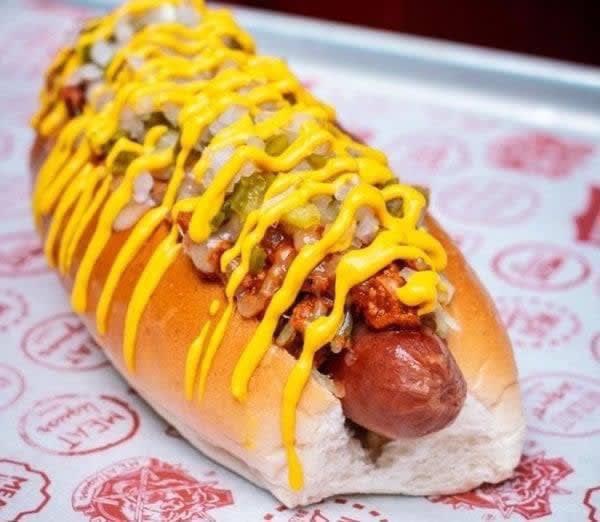 Guess who’s back👀

The Plant-Based Chili Dog🌭

#PlantBasedChiliDog #Vegang