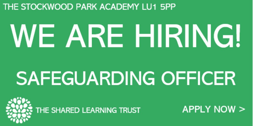 Now seeking a supportive #safeguardingofficer to join our team & help us with the wellbeing & care of our #students. Closing date: 6 June. For more info & to apply online, click below. thesharedlearningtrust.org.uk/current-vacanc… #TSLT #SchoolJobs @mynewterm @UoN_ITE @UoB_teaching