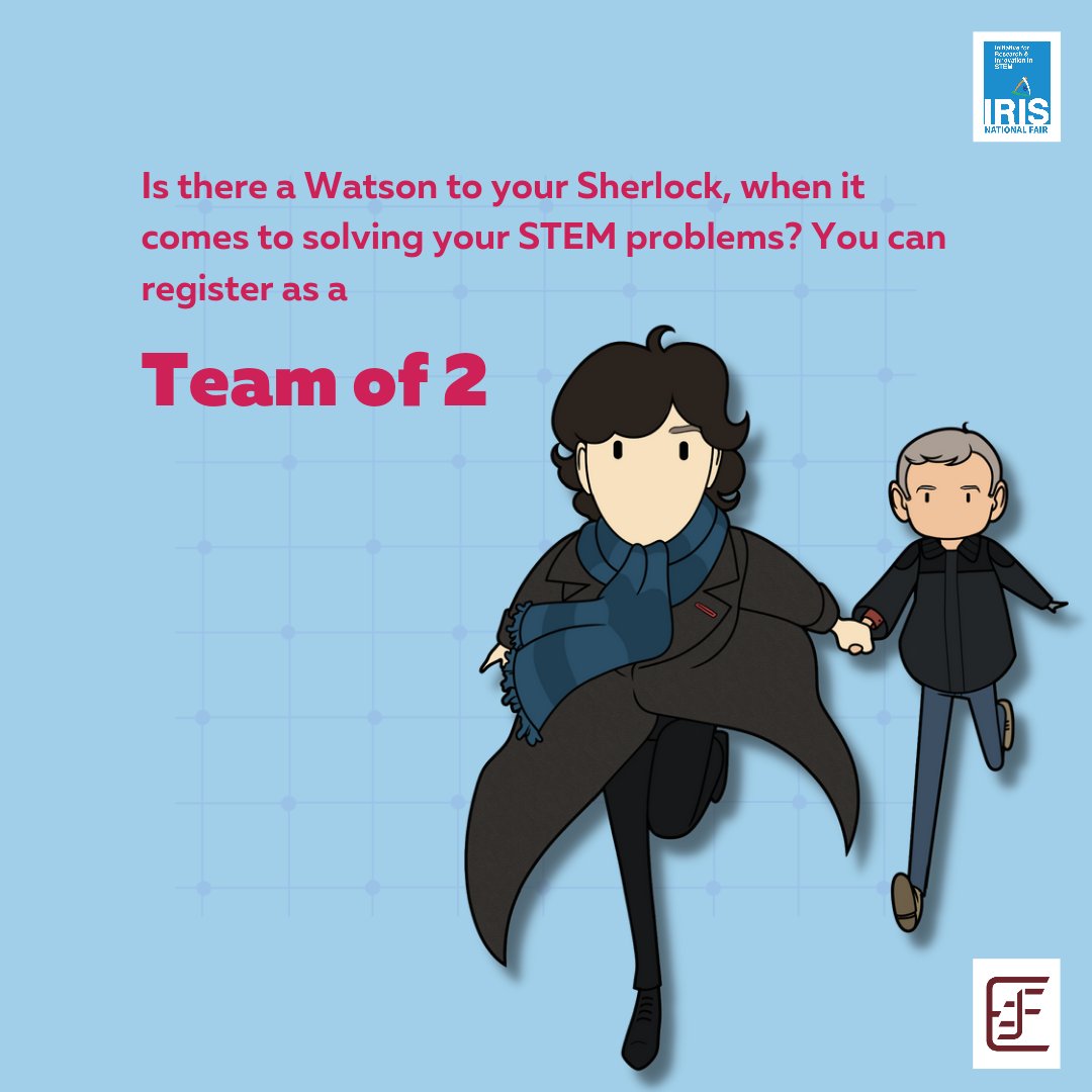 IRISNational's tweet photo. Students who have an idea that is original and innovative, are eligible to participate; individually or in a team of two.
For more information visit
https://t.co/3p72AoTqD9
.
#TeamIndia #ISEF #irisnationalfair #iristoisef #StarsofIRIS #RegeneronISEF #iSTEMforwad #Exstemplar https://t.co/KZVrm2NLW2