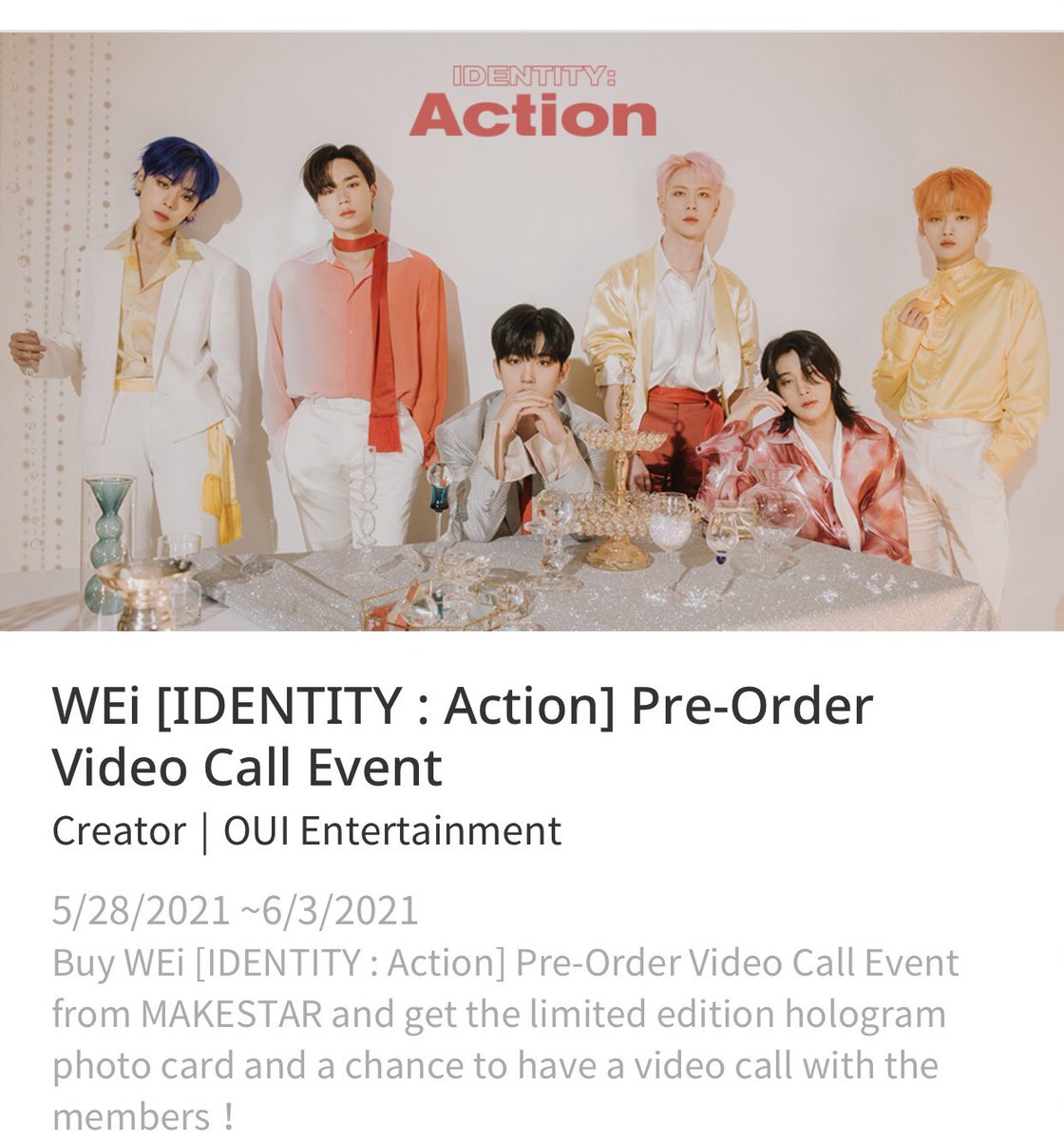 ktkstar0's tweet photo. WEI
Makestar
サイン会 代行応募
開催時間 6.4
開催時間 6.12
当選率🔥
Help apply WEI Video Call Fansign
Deadline 6.3 event 6.12
#IDENTITY #First_Sight #김요한 #KIMYOHAN #キムヨハン
#위아이 #WEI #위아이 #サイン会代行 #ペンサ #ヨントン #サイン会 https://t.co/xC2Ult3X3d