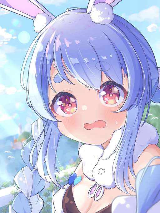 抜け駆け野うさぎ
#ぺこらーと #hololiveALT 