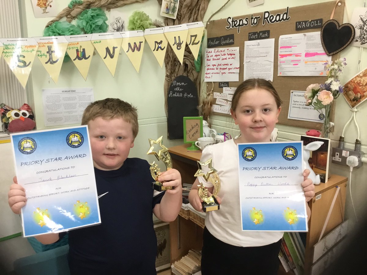 Huge congratulations to Jacob and Poppy for getting Year 4’s Star Award! Both children have really worked hard to independently apply their learning and are going the extra mile to put their hands up and share their thoughts and ideas. Super effort and well done!