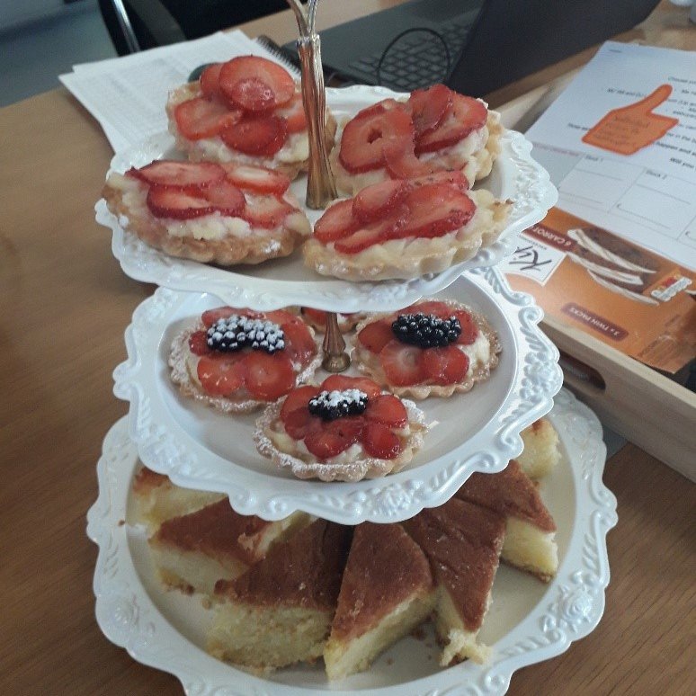 TrustSeax's tweet photo. A different form of creativity from our Year 11 catering students @LanghamOaks Delicious ! @TrustSeax @EduArtsFest #SEMH https://t.co/09fOleshFZ