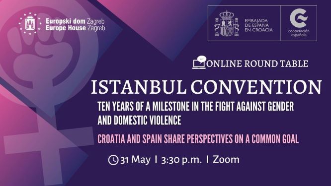 WAVE_europe's tweet photo. Join the online round-table on the #IstanbulConvention where Croatian & Spanish experts will share experiences & perspectives on a common goal. When? 31 May at 03:30 pm.
Register here: https://t.co/FZJ9oIZrpb
#endVAWG #signratifyimplement #istanbulconventionsaveslives https://t.co/recrFqx54W