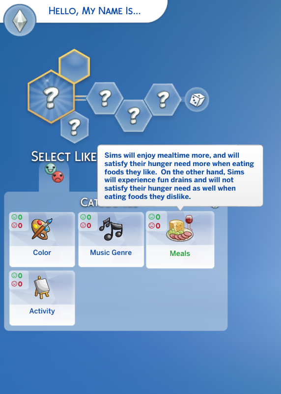 marlynsims96's tweet photo. Ooooo i’m about to have so much fun with this! I’ve already added a new meals category to Sims preferences. #sims4 #TS4 https://t.co/UHLXh9pdiD