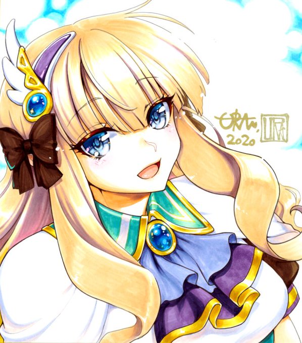 今日の色紙260日目
プリコネRのサレンです。

#描いた色紙なるべく毎日アップする #コピック #アナログ絵 #サレン #プリコネR #プリンセスコネクトReDive  #プリコネ 